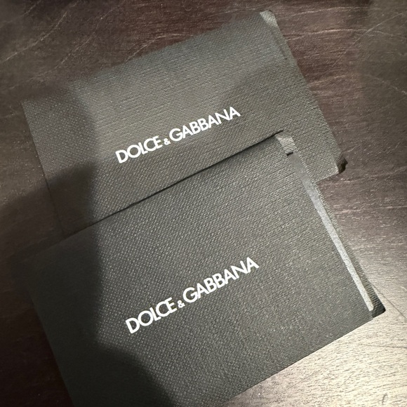 Dolce & Gabbana DG logo black leather belt sz 90 - Picture 12 of 13